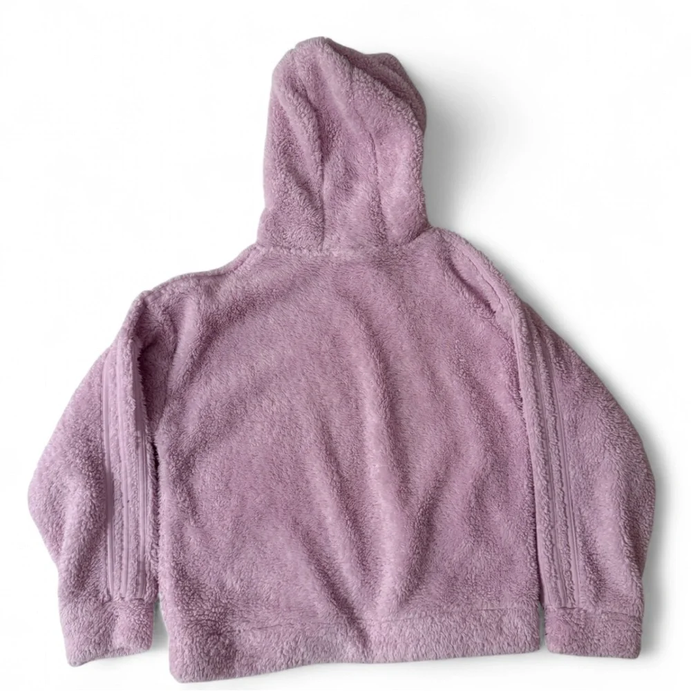 NWOT Adidas  girl sherpa hoodie